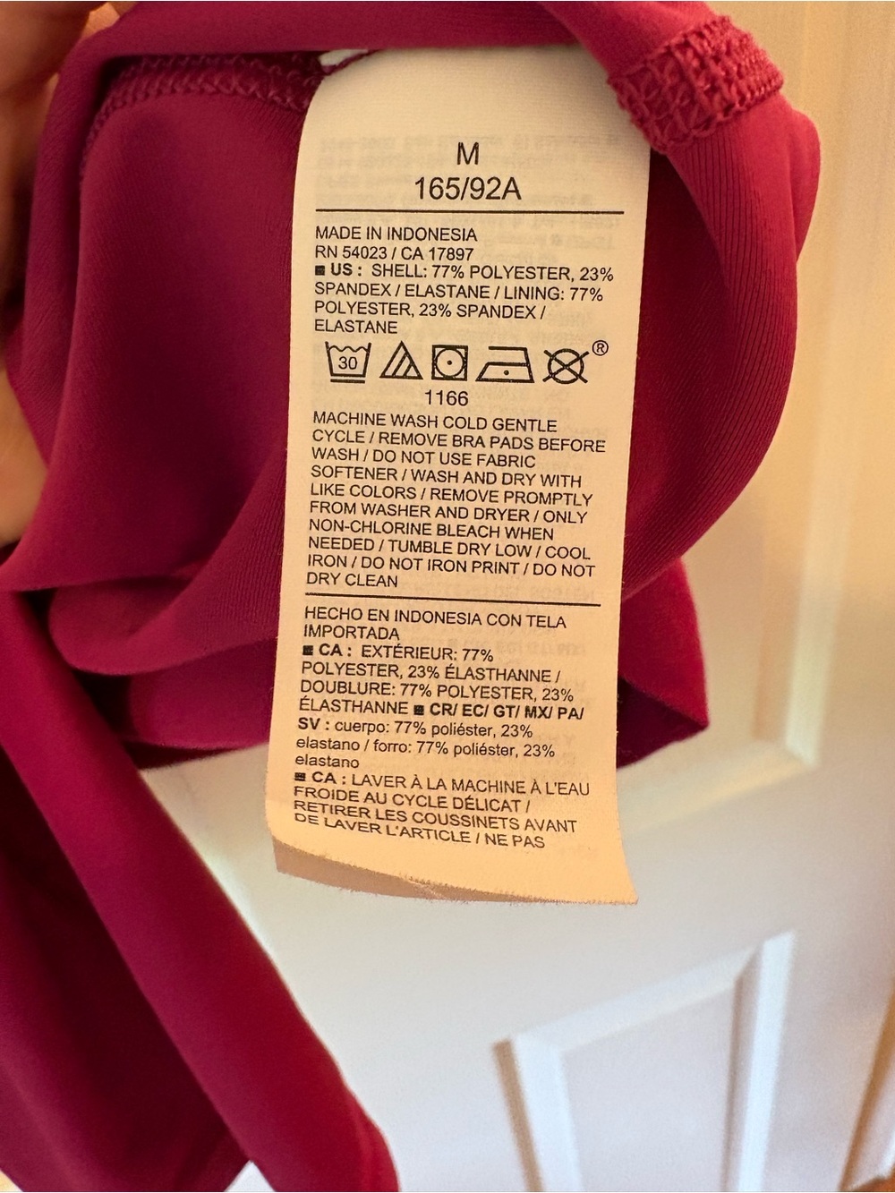 Old Navy PowerSoft Athletic Dress NWOT Size M Pink Built In Shorts Tennis Golf - Picture 4 of 7